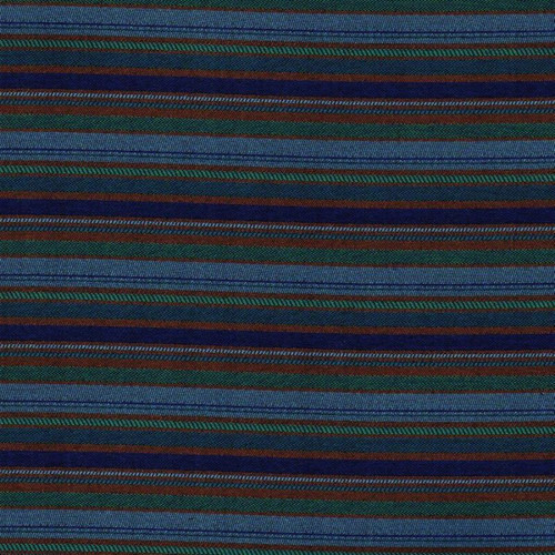 1040011 AVORA BLEND/SAPPHIRE Stripe Jacquard Upholstery Fabric