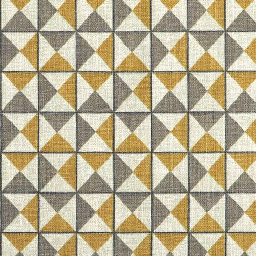 Covington PYRAMIDS 81 GOLDEN Contemporary Print Upholstery And Drapery Fabric