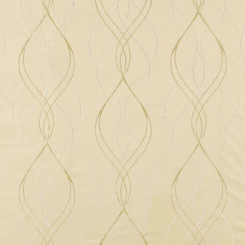 Covington RIALTO 10 CHAMPAGNE Lattice Embroidered Drapery Fabric