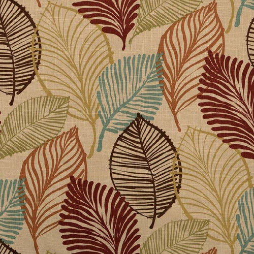 Covington TATUM 332 FIESTA Floral Linen Blend Upholstery And Drapery Fabric