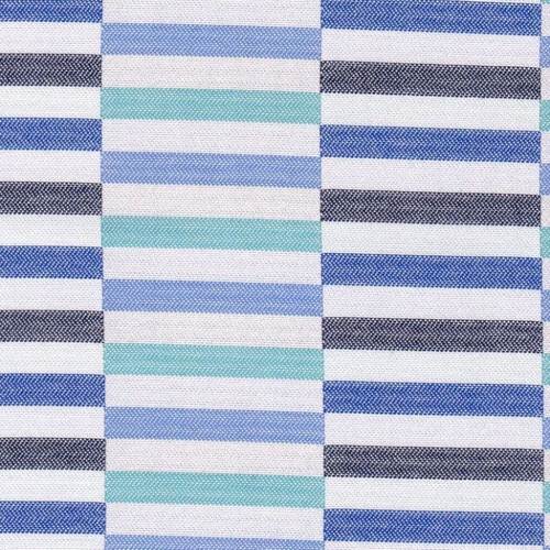 6447311 TOPDECK MISTY TURQUOISE Stripe Indoor Outdoor Upholstery And Drapery Fabric