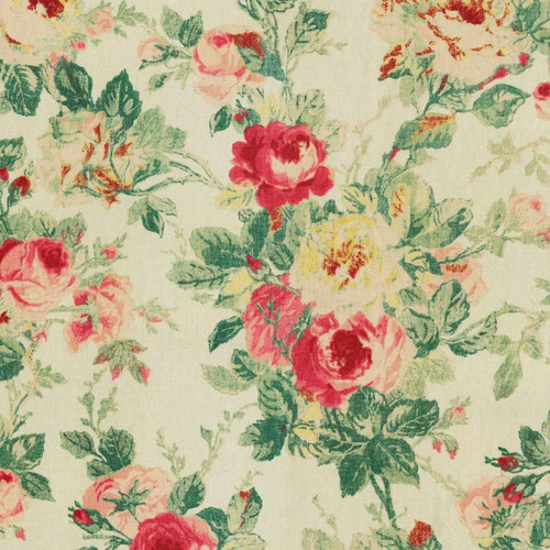 Waverly APPLE HILL BLOSSOM 682031 Floral Print Upholstery And Drapery Fabric