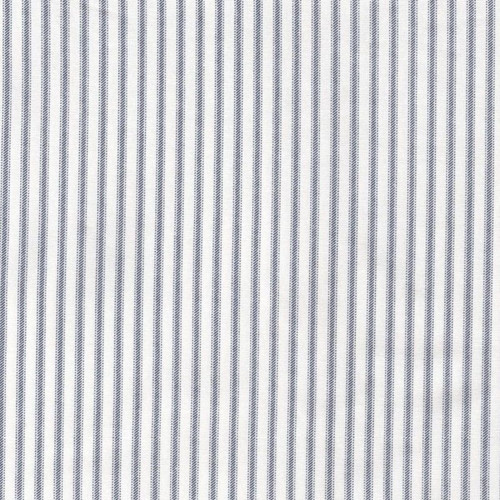 6457517 MADISON PREMIER NAVY Ticking Stripe Print Upholstery And Drapery Fabric