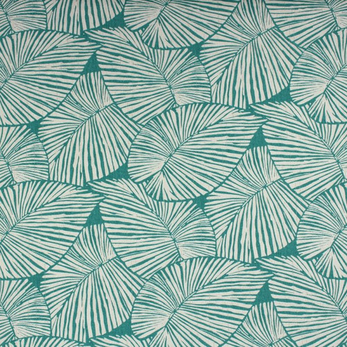 6459512 ELORA SEAGLASS Tropical Print Upholstery And Drapery Fabric