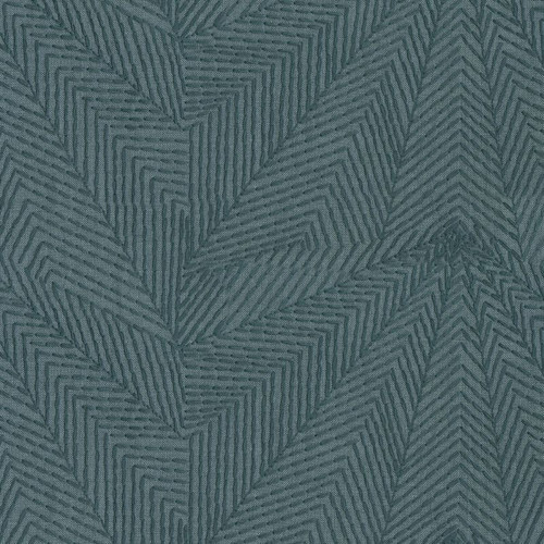 P/K Lifestyles TO THE POINT EMB INDIGO 409432 Geometric Embroidered Drapery Fabric