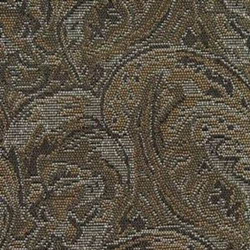 1310518 PANACHE OBSIDIAN Paisley Jacquard Upholstery Fabric
