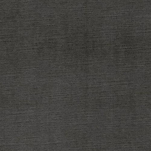 6694227 CANNES CHARCOAL Solid Color Cotton Blend Velvet Upholstery Fabric