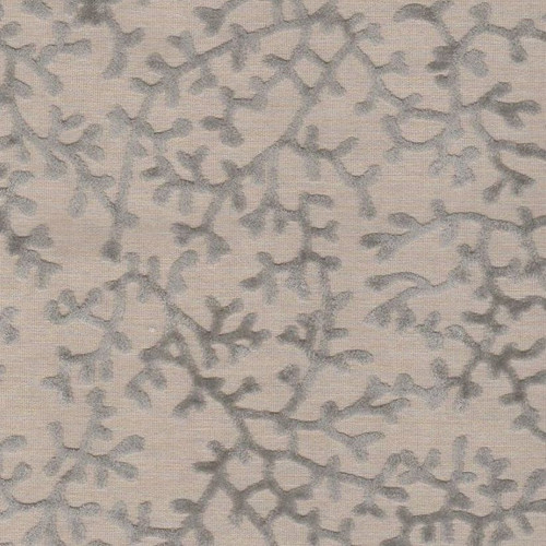 6706716 CHARLESTON STEEL Tropical Velvet Upholstery Fabric