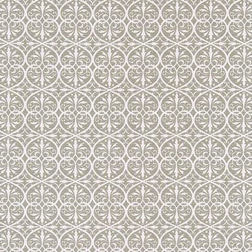 Premier Prints BOSCO PEWTER Lattice Linen Blend Upholstery And Drapery Fabric