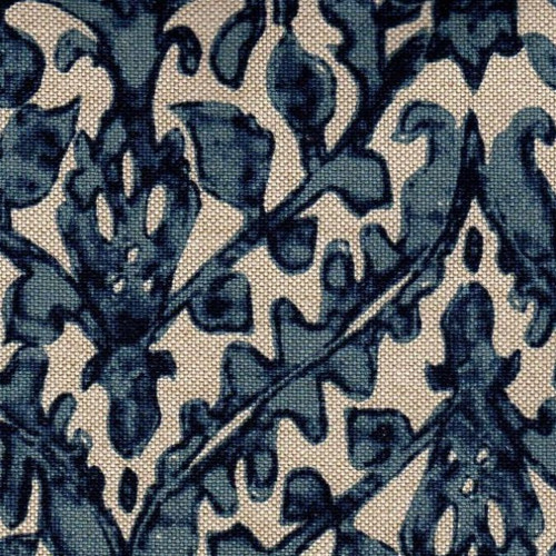 Lacefield Designs INMAN MARINE Floral Print Upholstery And Drapery Fabric