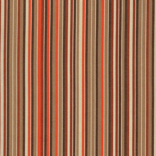 6783412 YATE 36 55IN MARMALADE Stripe Indoor Outdoor Upholstery Fabric