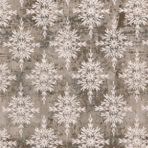 P/K Lifestyles ASTERISK DRIFTWOOD 407350 Southwestern Embroidered Drapery Fabric