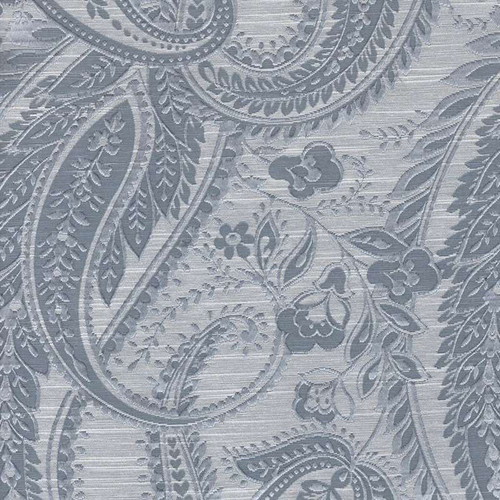 6798817 SIVAS SLATE BLUE Paisley Damask Upholstery And Drapery Fabric