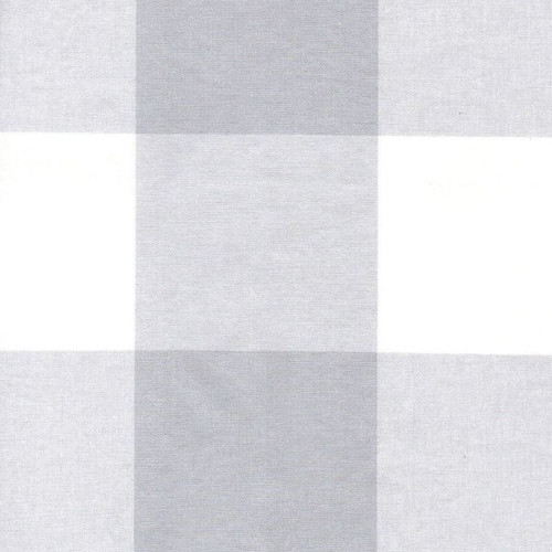 P Kaufmann CALL ME 922 ZINC Buffalo Check Upholstery And Drapery Fabric