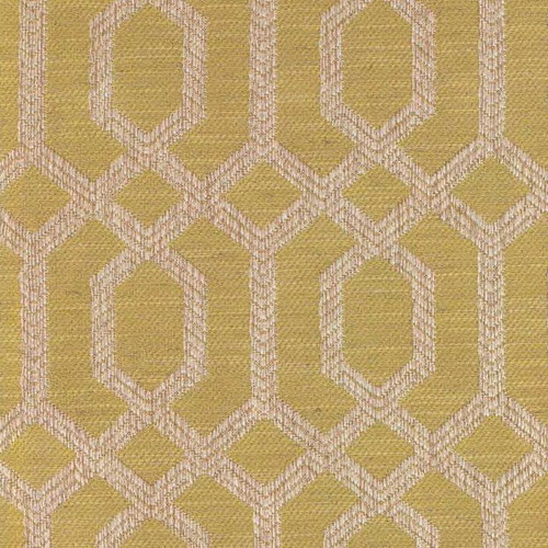 6919515 PARQUET CITRON Lattice Linen Blend Upholstery And Drapery Fabric