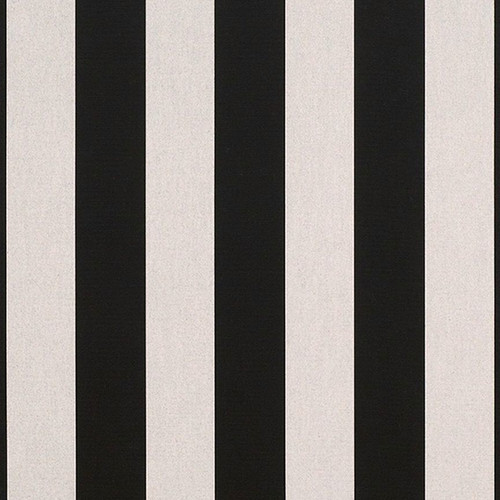 2604217 5704-0000 BEAUFORT BLACK/WHITE 6 Awning Fabric