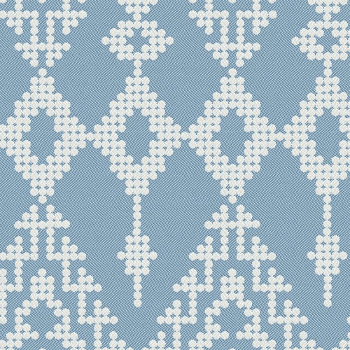 Outdura 11602 FOLKLORE LOTUS Diamond Indoor Outdoor Upholstery And Drapery Fabric