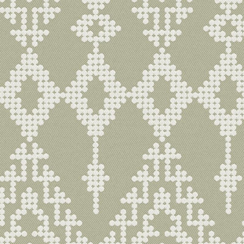 Outdura 11604 FOLKLORE SAGE Diamond Indoor Outdoor Upholstery And Drapery Fabric