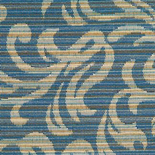 8383246 JARRETT FORGOTTEN BLUE Floral Jacquard Upholstery Fabric