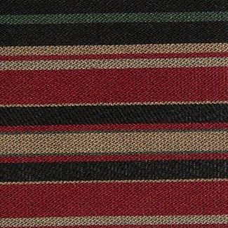 9036312 CLIFFORD PERSIMMON Stripe Jacquard Upholstery Fabric