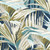 Covington KYOMI 23 LAGOON Floral Print Upholstery And Drapery Fabric