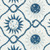 P/K Lifestyles SOL EMB BLUEBELL 140021 Lattice Embroidered Drapery Fabric