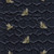 7096014 BEESWAX NAVY Embroidered Drapery Fabric