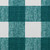 7126912 CHECKERED PEACOCK Buffalo Check Print Upholstery And Drapery Fabric