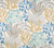 Magnolia Home Fashions LAYTON AQUARIUS Tropical Print Upholstery And Drapery Fabric
