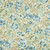 Magnolia Home Fashions TILLY DENIM Floral Print Upholstery And Drapery Fabric