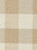 7118314 FLEETWOOD WHEAT Buffalo Check Upholstery And Drapery Fabric