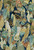 7143712 PARTY A LA PARROT BLUE CURACAO Tropical Jacquard Upholstery And Drapery Fabric