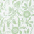 Sunbelievable GARDEN WORK MINT Floral Indoor Outdoor Upholstery Fabric