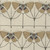 7175511 PAPILLON PARCHMENT Print Upholstery And Drapery Fabric