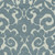 P/K Lifestyles VERONA DAMASK CHAMBRAY 471995 Floral Chenille Upholstery And Drapery Fabric