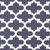 7178611 MORGAN BLUE/WHITE Lattice Print Upholstery And Drapery Fabric