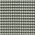 6137911 FIELDS BLACK Houndstooth Print Upholstery And Drapery Fabric