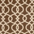 Magnolia Home Fashions EMORY CHOCOLATE Lattice Print Upholstery And Drapery Fabric