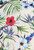 2022511 PARADISE BLOSSOM BLUE Floral Print Drapery Fabric