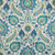 Covington BURSA 521 AQUAMARINE Floral Linen Blend Upholstery And ...