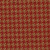 6631018 HOUNDSTOOTH TERRACOTTA Houndstooth Upholstery And Drapery Fabric