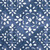 6712613 LASINE PRUSSIAN BLUE Print Upholstery And Drapery Fabric