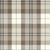 Covington LELAND 196 LINEN Plaid Upholstery And Drapery Fabric