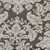 6746414 RENAISSANCE B BLACK/WHITE Floral Jacquard Upholstery And Drapery Fabric