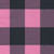 Premier Prints CLAYTON POLISH PINK BLUE Buffalo Check Print Upholstery And Drapery Fabric