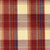 6779912 SCOTLAND 15 55IN CHILI Plaid Upholstery And Drapery Fabric