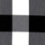 P Kaufmann SEASIDE 955 DOMINO Buffalo Check Indoor Outdoor Upholstery And Drapery Fabric