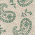 Fabricut Charlotte Moss GRENOBLE PEACOCK Floral Embroidered Drapery Fabric