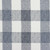 Richloom Fortress Clear AFFAIR INDIGO Buffalo Check Jacquard Upholstery Fabric