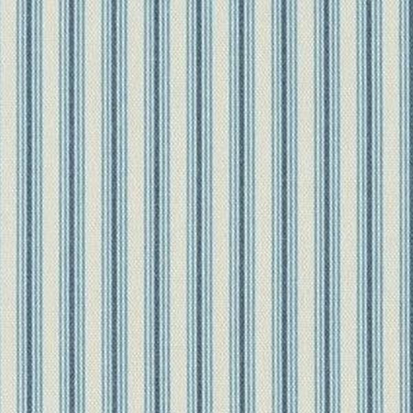 order　FABRIC ④ KEELEY NAVY Stripe Print Upholstery And Drapery Fabric